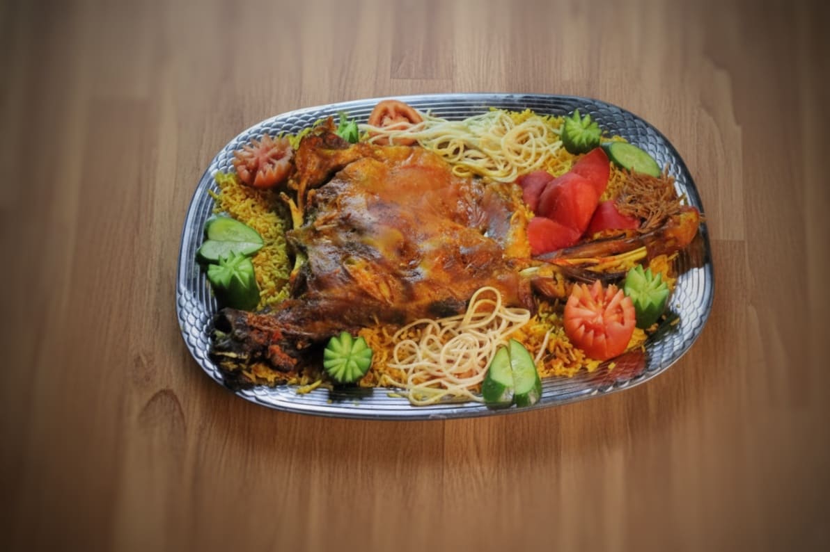 ربع ذبيحة لحم مندي